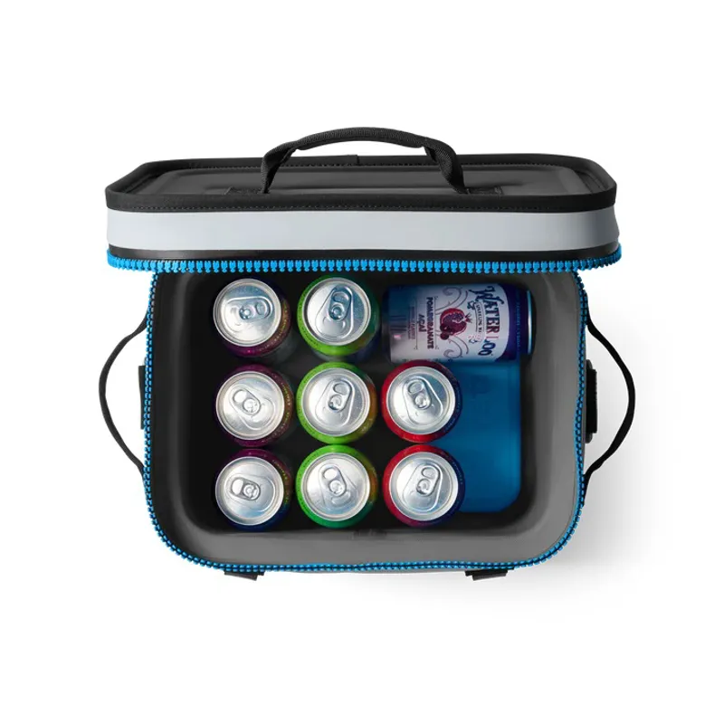 Yeti Hopper Flip 12 Soft Cooler - Fog Gray/Blue-3