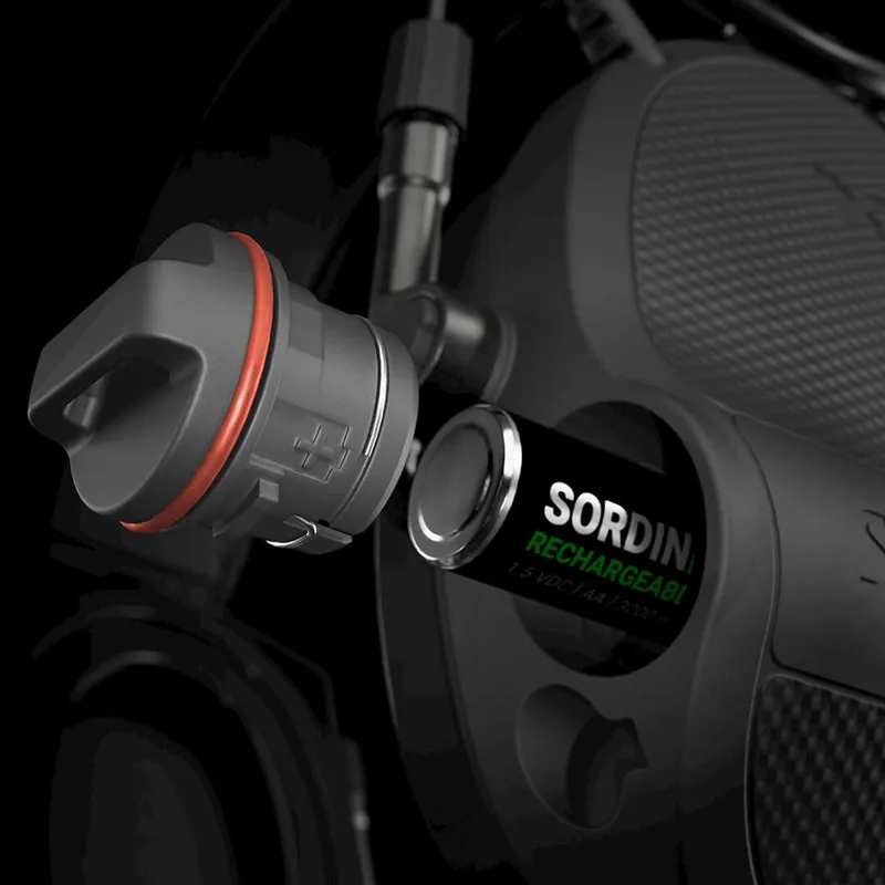 Sordin Supreme X2 Ear Defenders Leather Headband/Memory Foam/Black-3