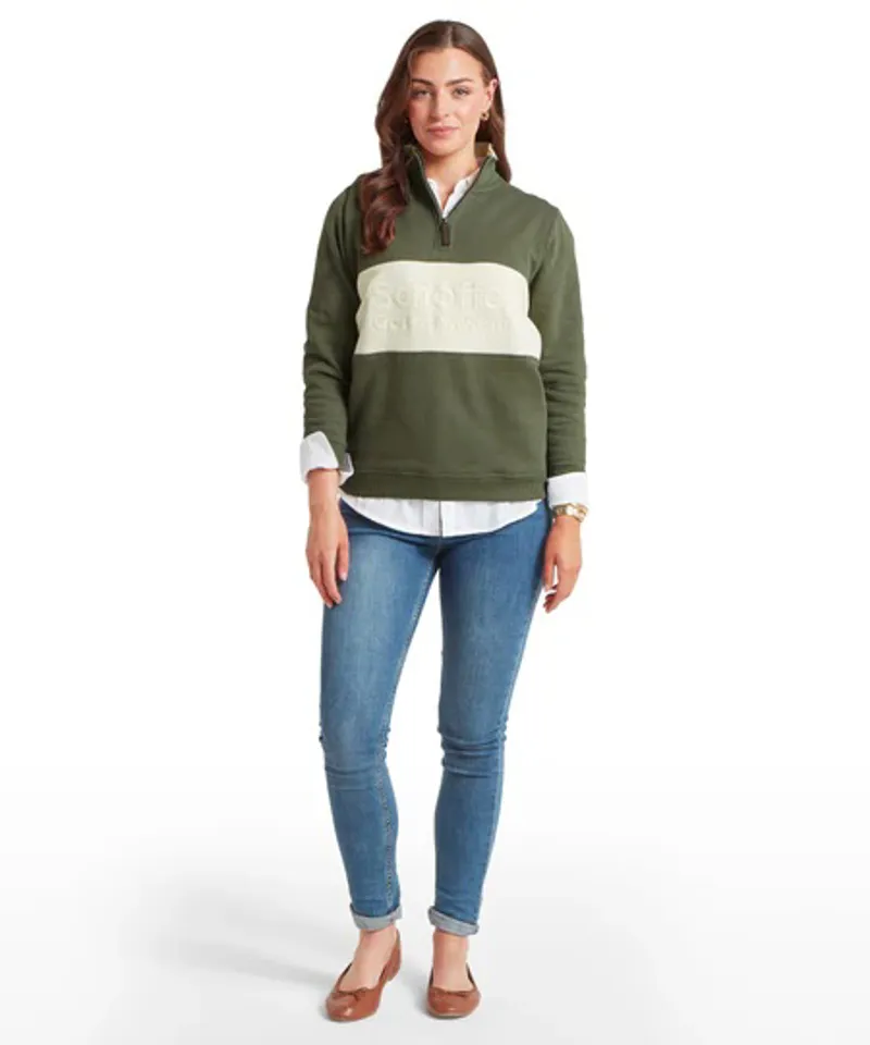Schoffel St Agnes Sweatshirt - Beetle Green-2