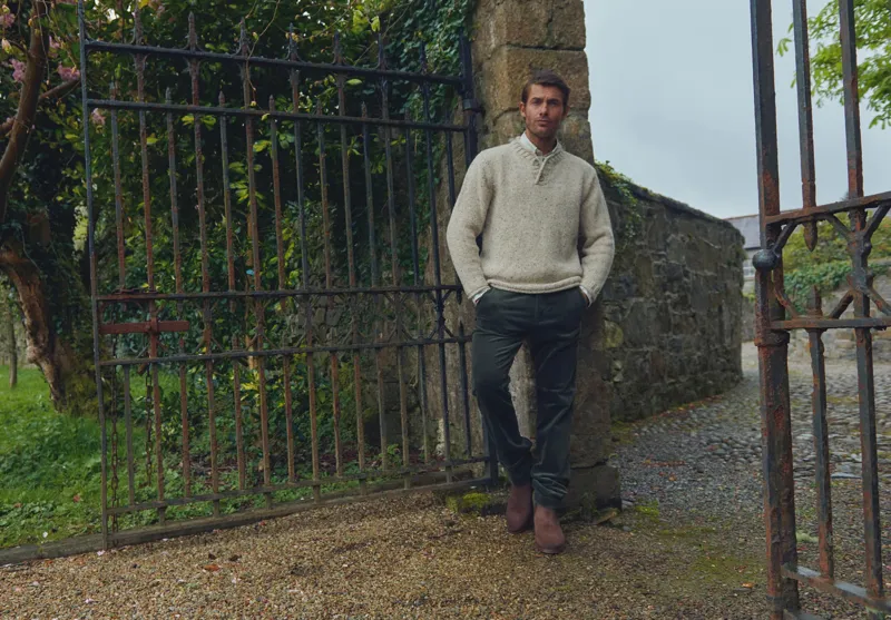 Dubarry Stride Corduroy Trousers - Olive-6