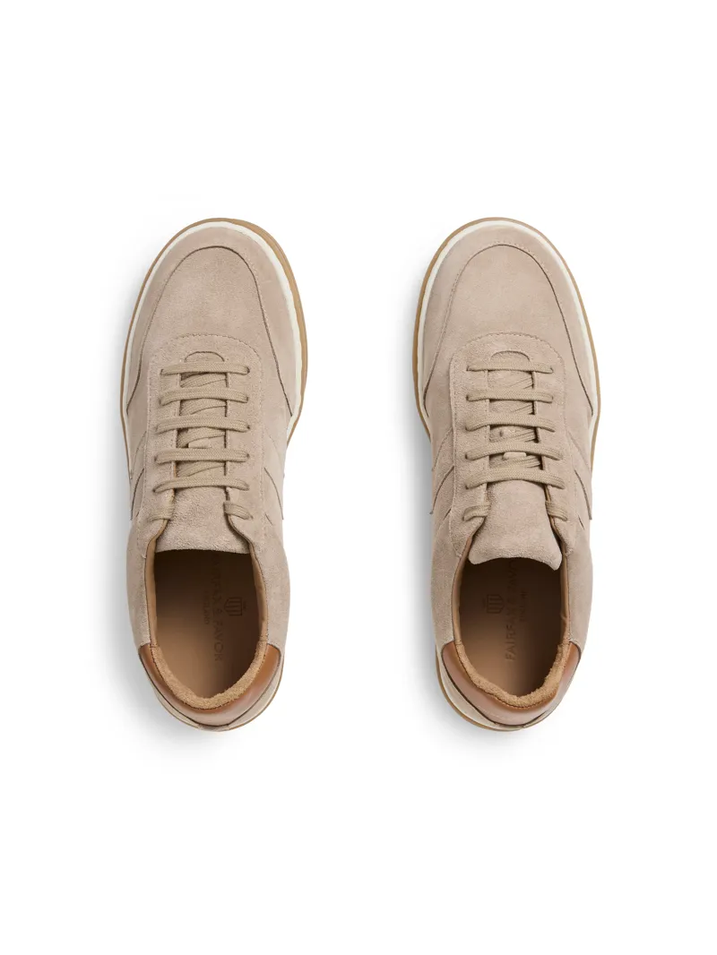 Fairfax and Favor Kendrick Trainer - Fawn Suede-2