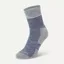 Sealskinz Thurton Solo Q/D Sock - Blue/Grey Marl