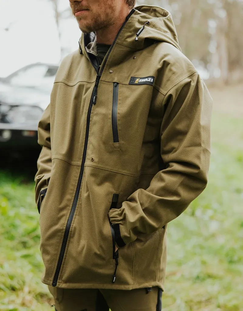 Swazi Ibex Jacket - European Olive-3
