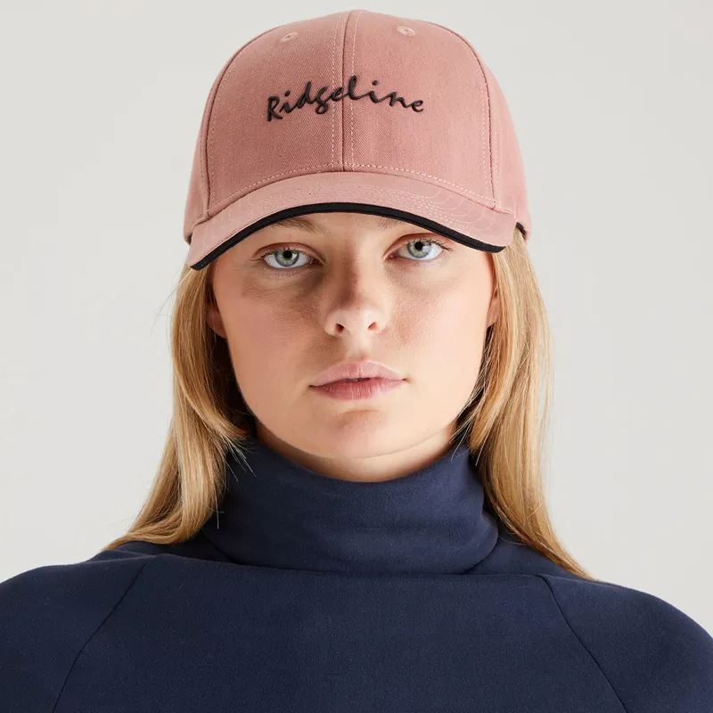 Ridgeline Signature Cap - Dusky Pink-2