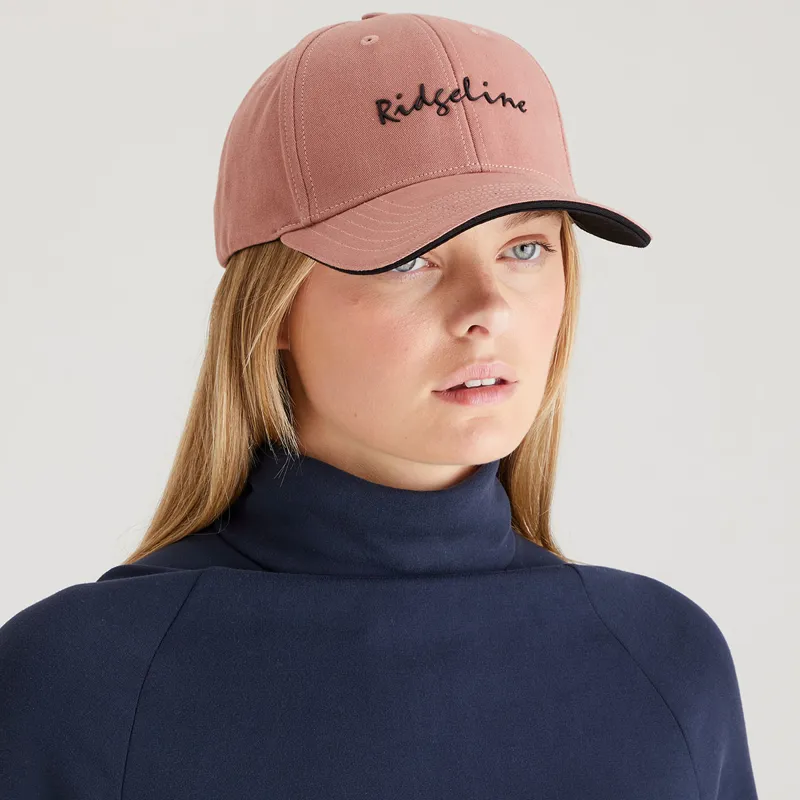 Ridgeline Signature Cap - Dusky Pink-3