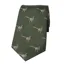 Soprano Standing Male Pheasant on Green Ground Country Silk Tie