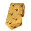 Soprano Standing Male Pheasant on Gold Ground Country Silk Tie