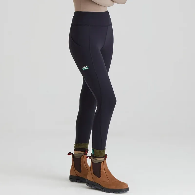 Ridgeline Womens Infinity Leggings - Black-3