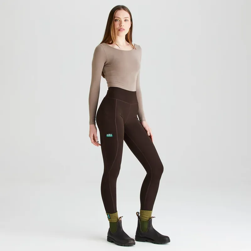 Ridgeline Infinity Leggings - Deep Bark-2