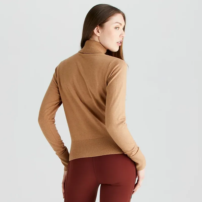 Ridgeline Women's Melford Roll Neck - Sienna-3