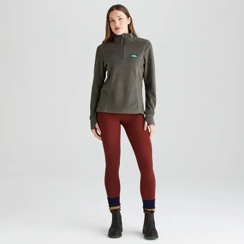 Ridgeline Womens Narvik Fleece - Moss-1