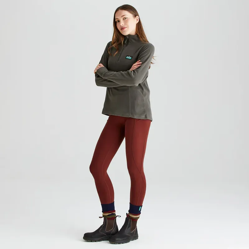 Ridgeline Womens Narvik Fleece - Moss-2
