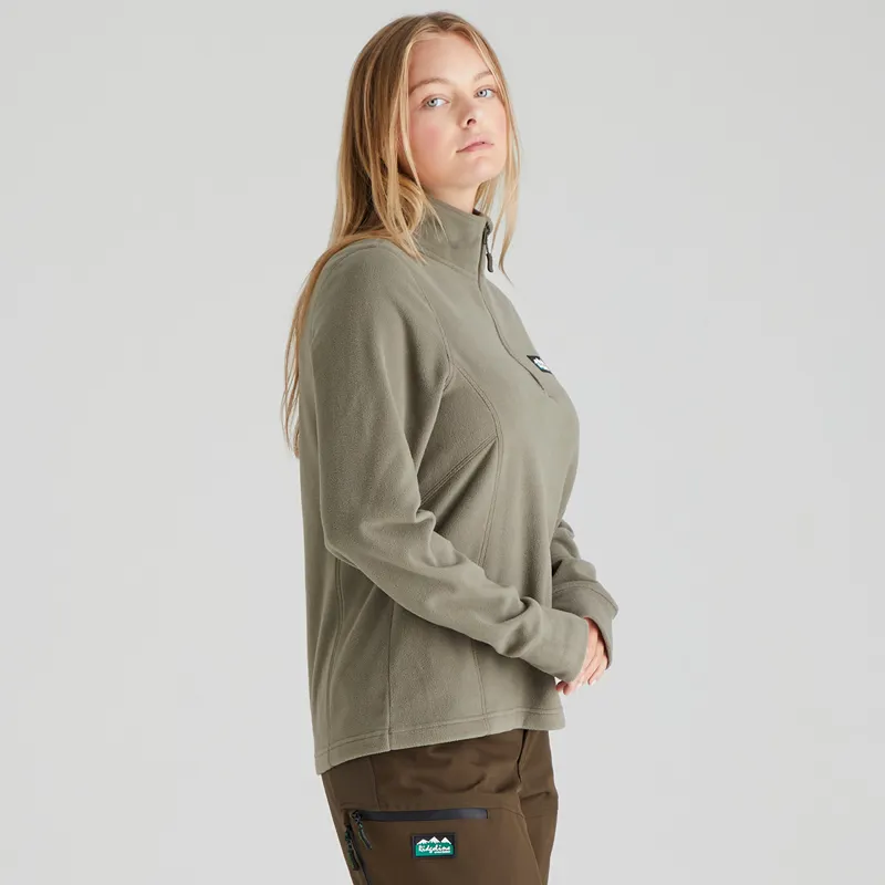 Ridgeline Womens Narvik Fleece - Smokey Olive-3