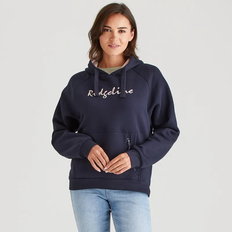 Ridgeline Womens Signature Hoodie - Navy-2