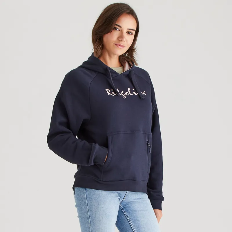 Ridgeline Womens Signature Hoodie - Navy-3