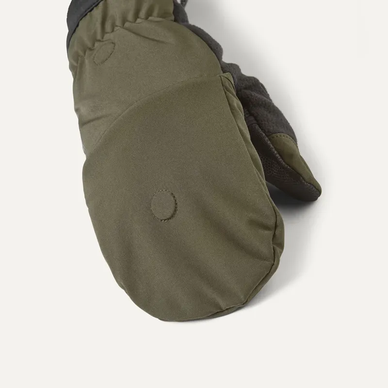 Sealskinz Walpole Convertible Mitt - Olive-3