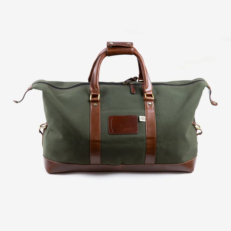 Teales Weekend Bag Brandy and Forest