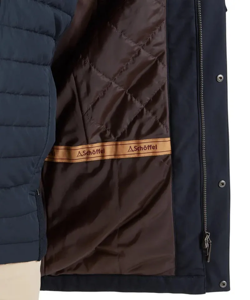 Schoffel Whitton Waterproof Coat Navy-5