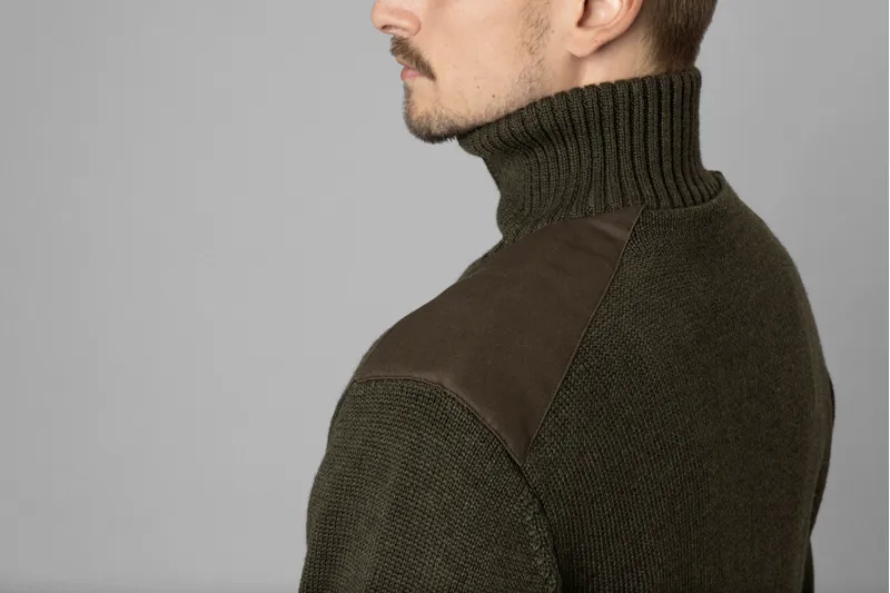 Seeland Mens Haze Windbreaker Knit Grizzly Brown-2