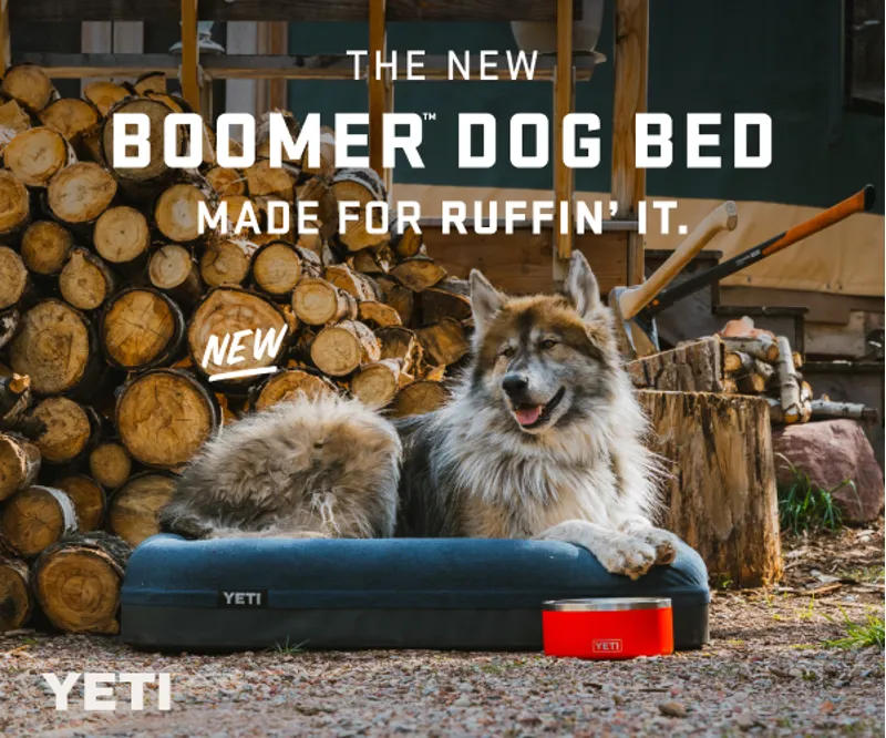 Yeti Boomer Large Dog Bed - Olive-6