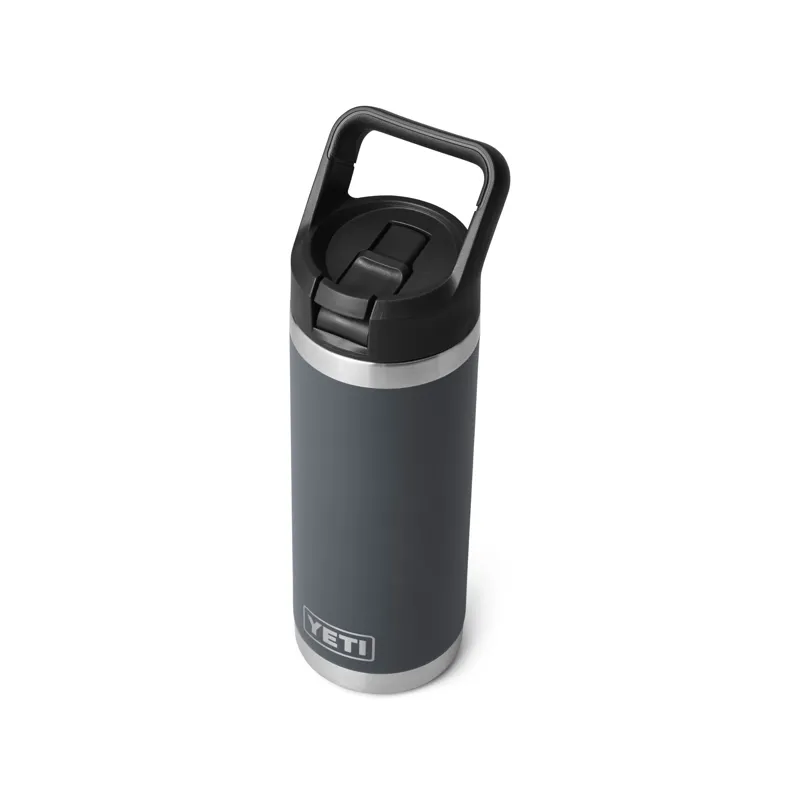 Yeti Rambler 18oz Straw Bottle - Charcoal-3