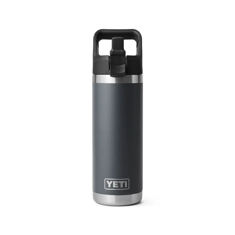 Yeti Rambler 18oz Straw Bottle - Charcoal-2