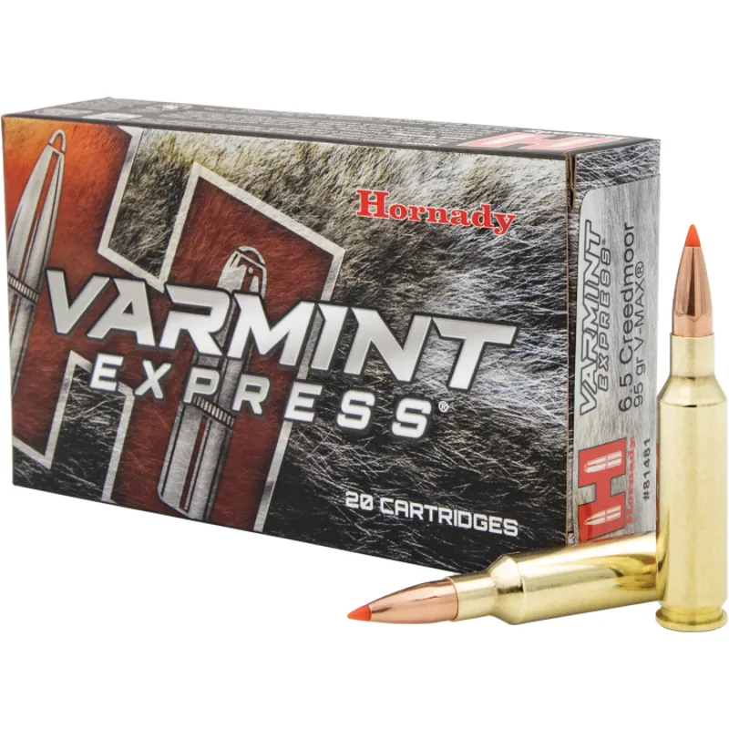 Hornady 6.5 Creedmoor 95gr V Max