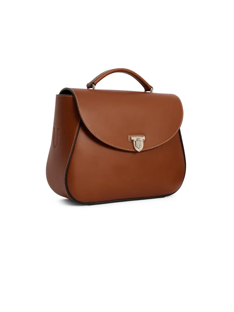 Fairfax and Favor Blenheim Handbag - Tan Leather-1