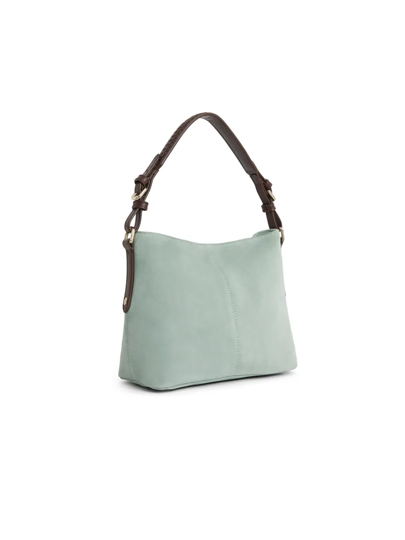 Fairfax and Favor Mini Tetbury Handbag - Mint Suede-3