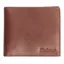 Barbour Colwell Leather Billfold Wallet - Brown/Classic