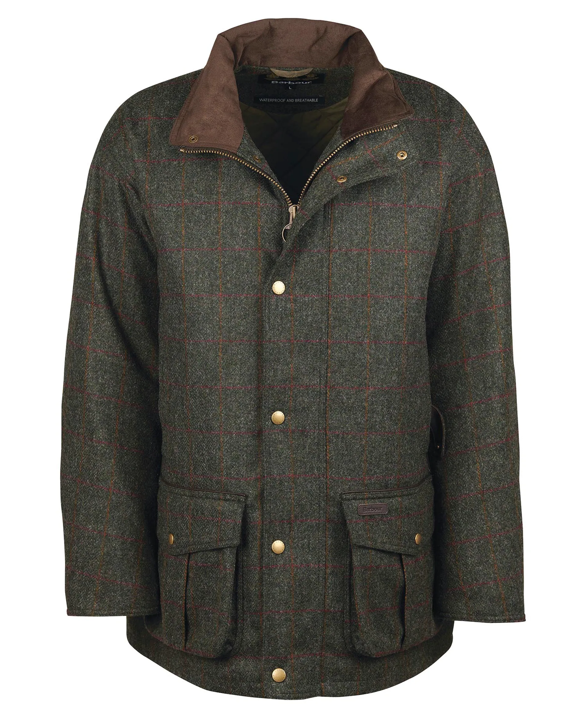 Barbour Mens Barbour Wool Jacket Kids Olive Cheap Barbour Wax