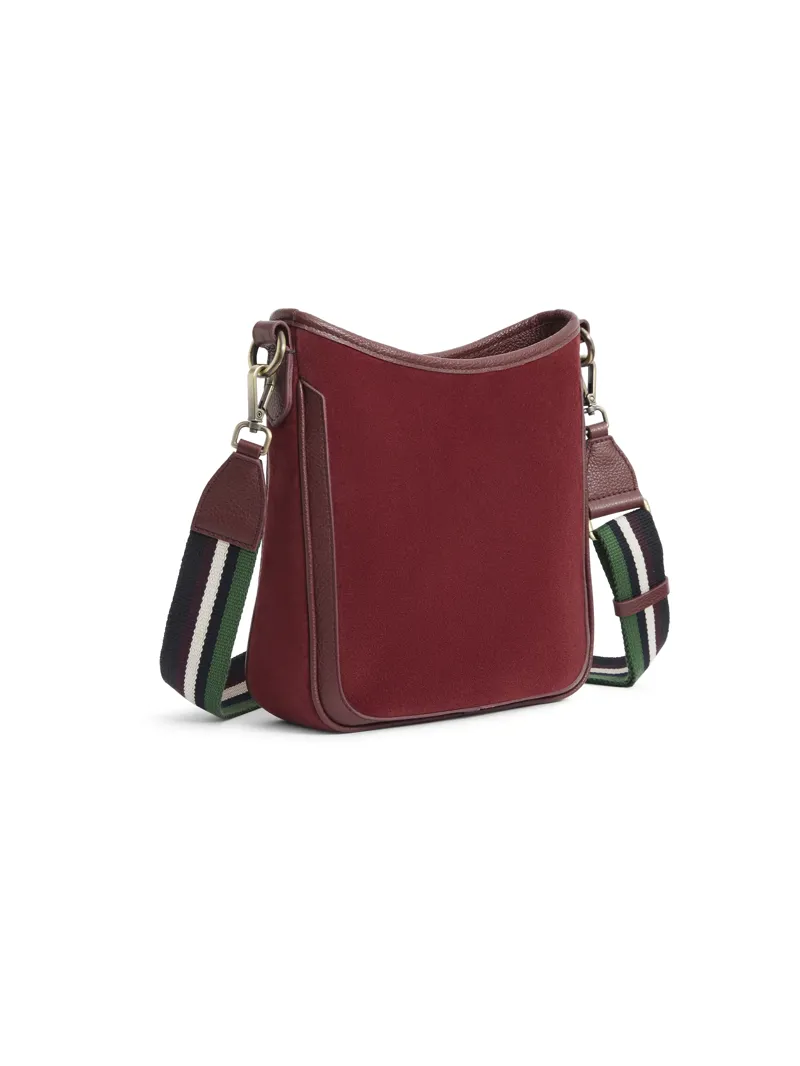 Fairfax and Favor Richmond Messenger Bag Ruby-3