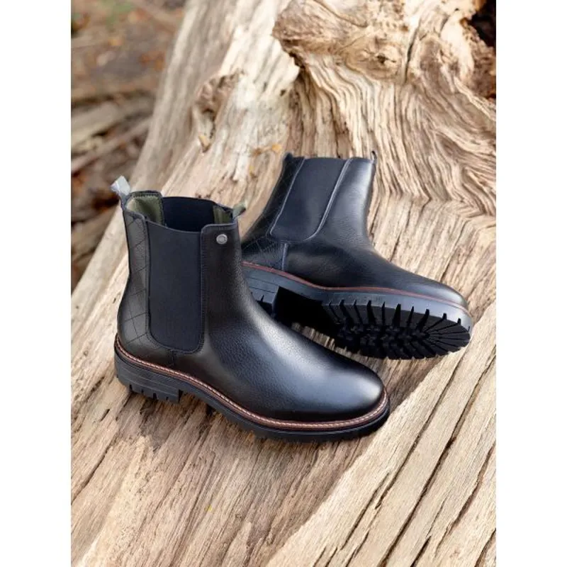 Barbour Evie Chelsea Boot Black-2