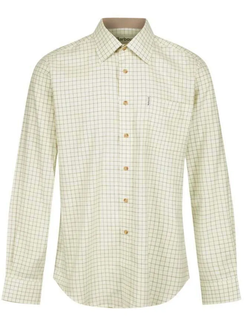 Barbour Field Tattersall Green / Brown
