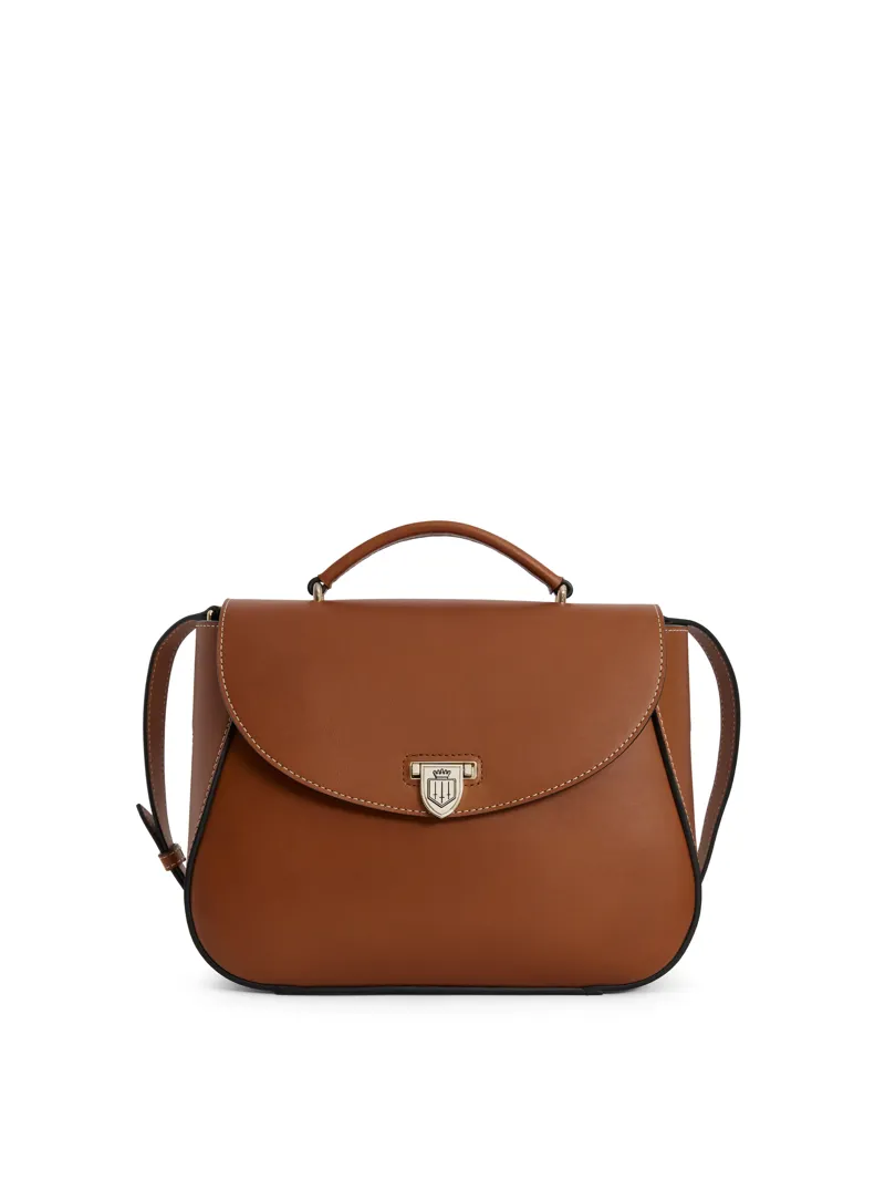 Fairfax and Favor Blenheim Handbag - Tan Leather