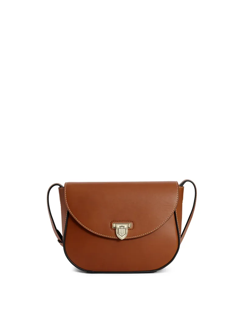 Fairfax and Favor Blenheim Saddle Bag - Tan Leather