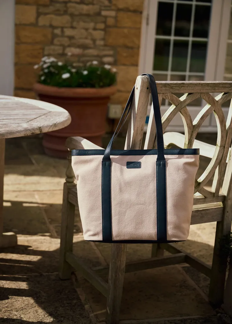 Dubarry Bencorr Canvas Tote Bag - Navy-4