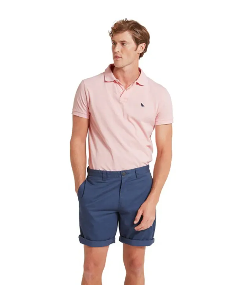 Schoffel St Ives Polo Shirt - Chalky Coral-1