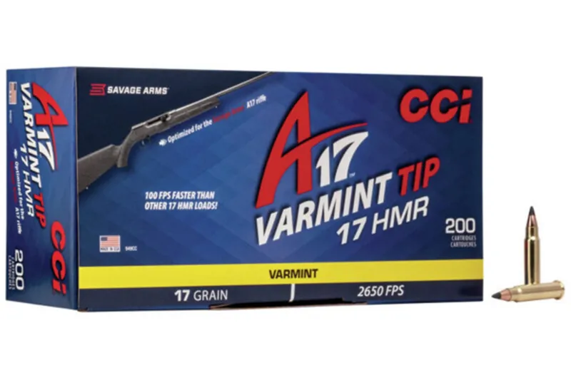CCI 17hmr A17 Varmint Tip 17g Ammunition x 200