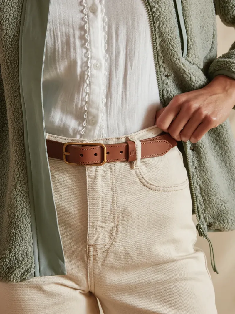Fairfax and Favor Claremont Belt - Tan Leather-2
