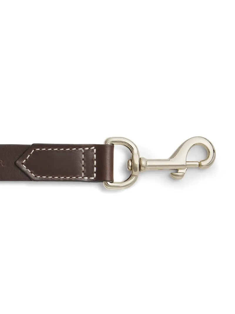 Fairfax and Favor Rockingham Dog Lead Slim - Tan Leather-2