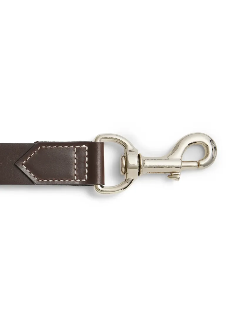 Fairfax and Favor Rockingham Dog Lead Wide - Tan Leather-2