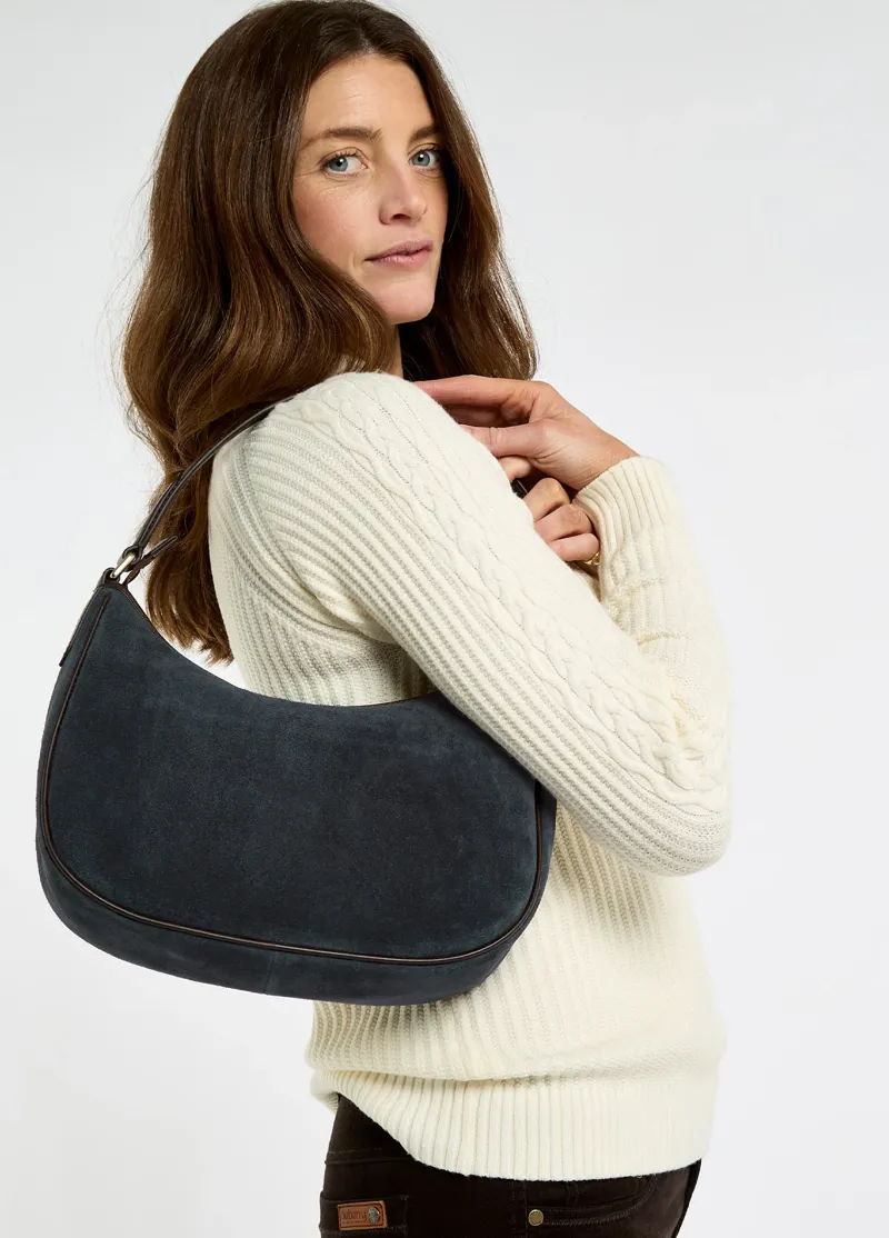 Dubarry Cushendall Handbag - Navy Suede-1
