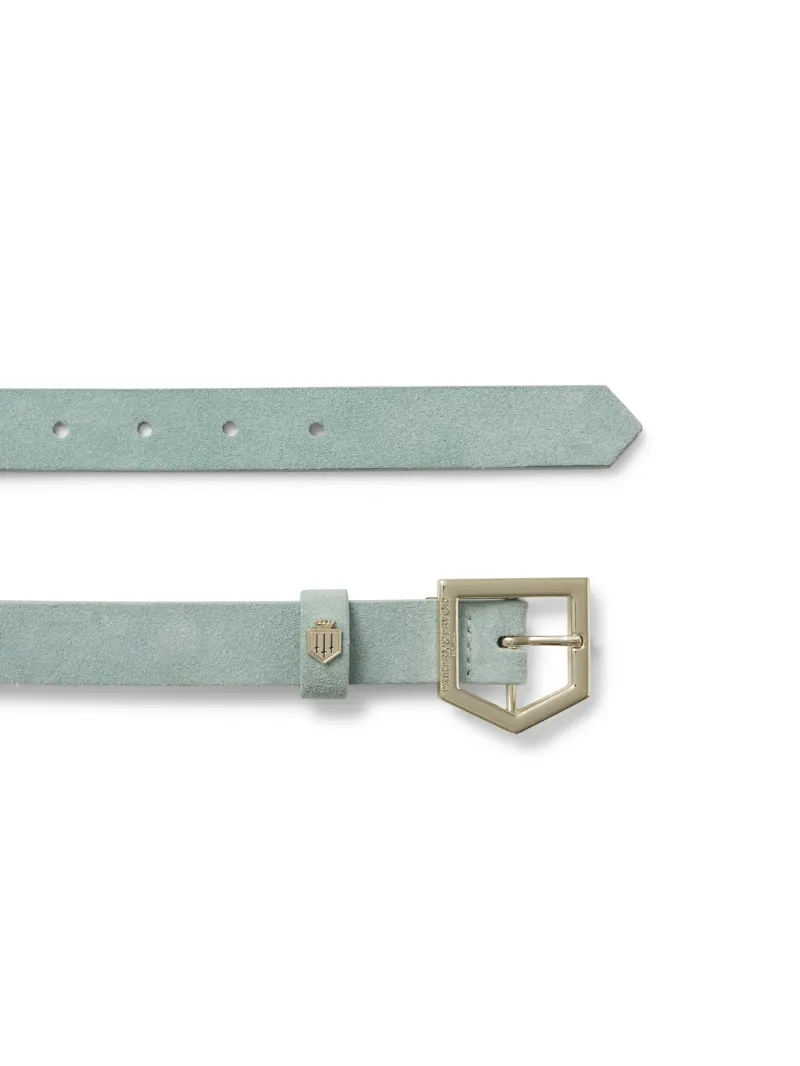 Fairfax and Favor Sennowe Belt - Mint Suede-1
