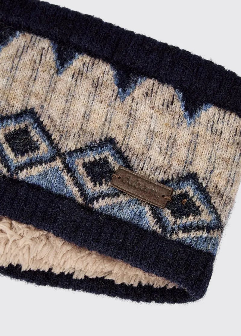 Dubarry Drumroe Knitted Headband - Navy-1