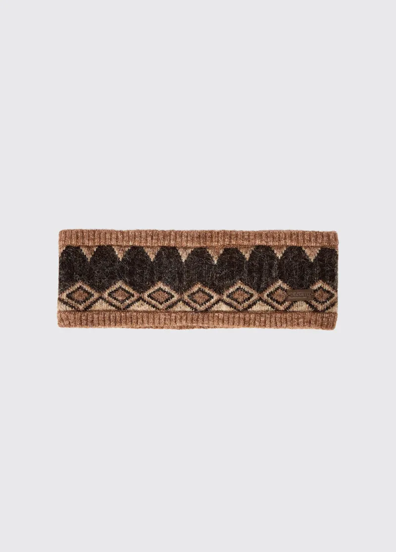 Dubarry Drumroe Knitted Headband - Oat
