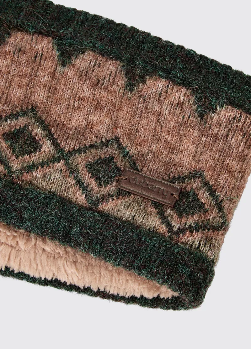 Dubarry Drumroe Knitted Headband - Olive-1