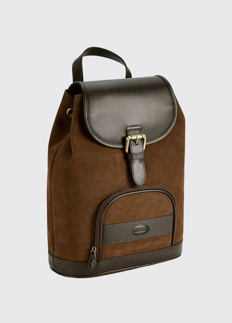 Dubarry Dunross Leather Backpack - Walnut-3