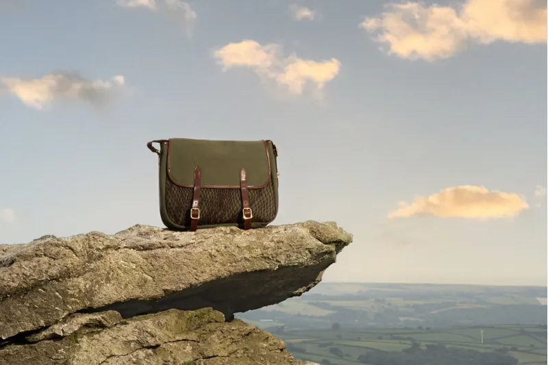 Teales Huntsman Forest Green Canvas Game Bag-2