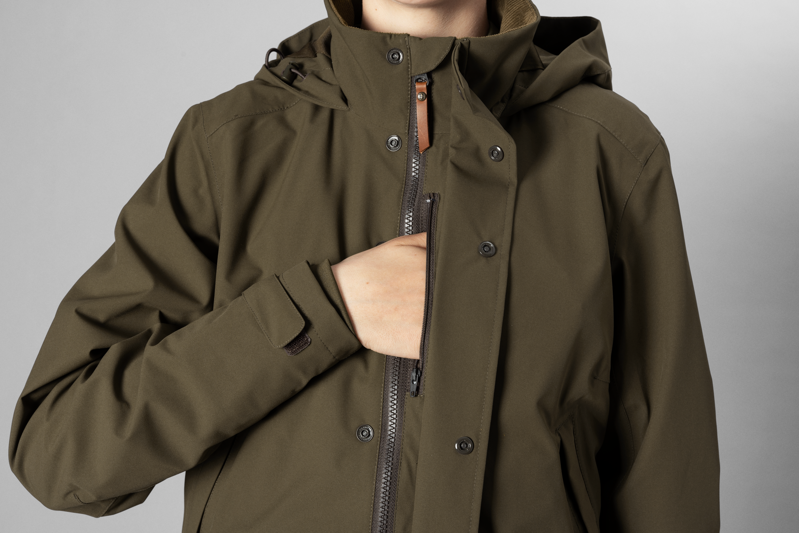 Harkila Ladies Orton Tech HWS Packable Jacket Willow Green-2